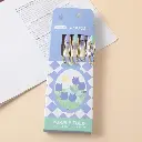 Purple tulip  gel pen 4pcs set- black re