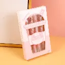 Strawberry milkshake gel pen 4pcs-black