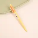 Color contrast yellow simple gel pen 0.5