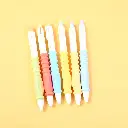 Soft silicone gel pen-blue