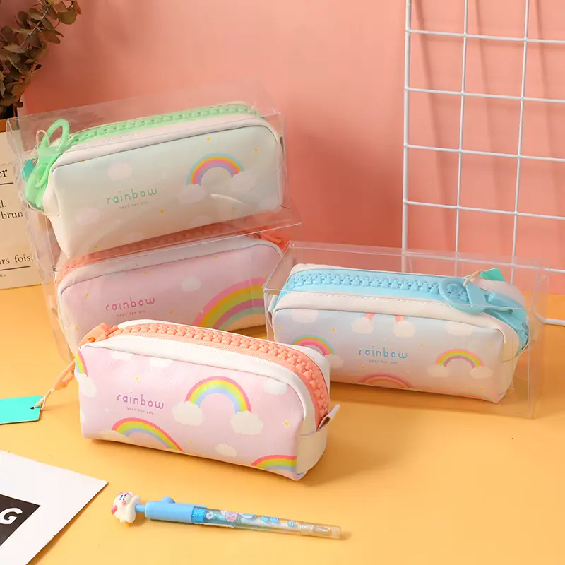 Rainbow series extra-large storage penci