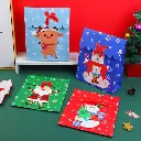 Christmas carnival series flip gift bag-