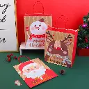 Snow night christmas series vertical gif