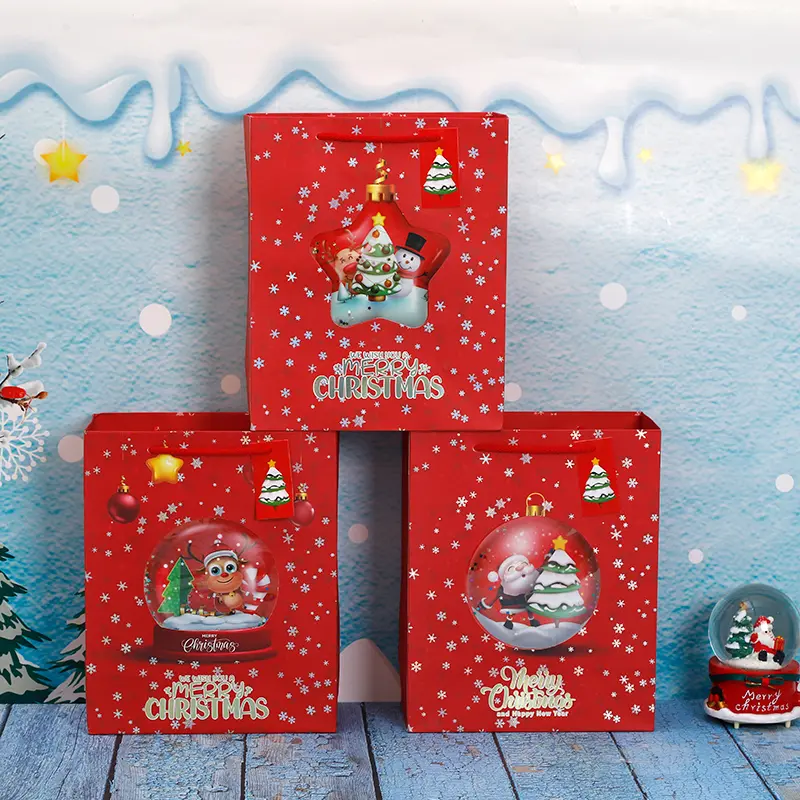 Christmas crystal ball series vertical g