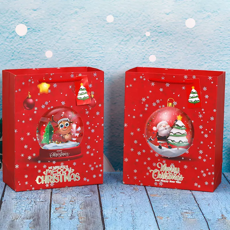 Christmas crystal ball series vertical g