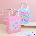 English letter series PP gift bag-medium