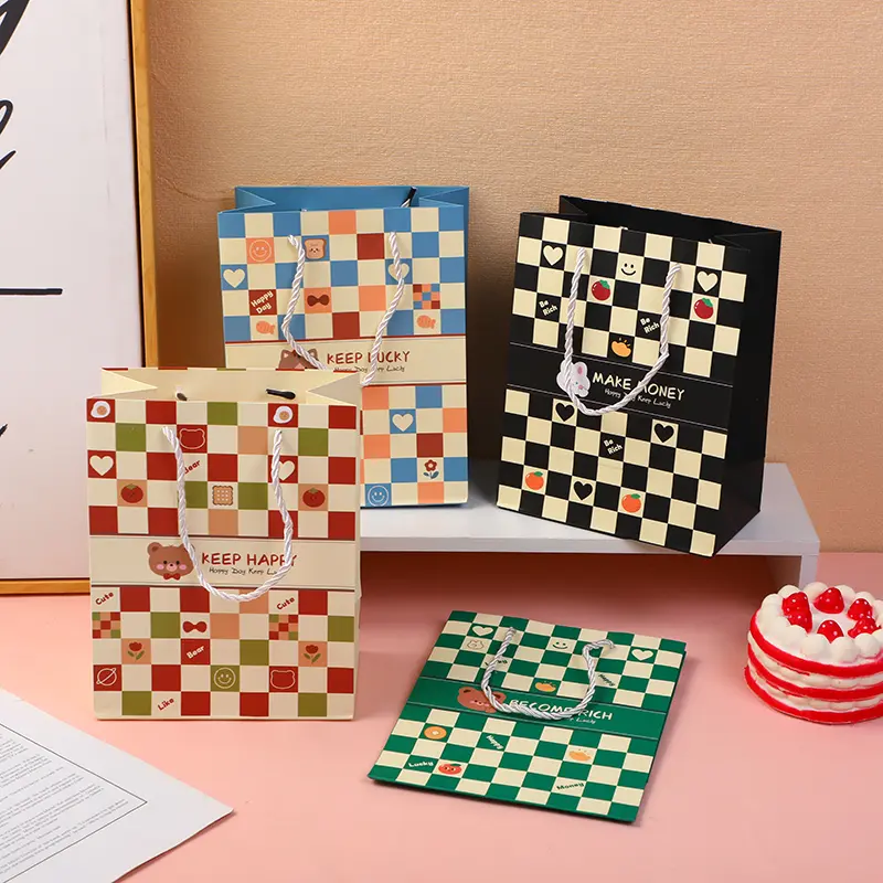 Checkered series classic vertical gift b