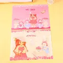 Egg roll sister rose manor file bag with