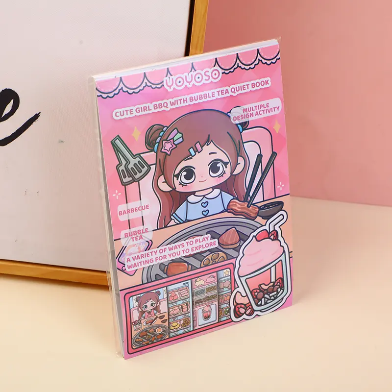 Nail beauty quiet book YT-CO-003