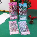 Water drop butterfly crystal sticker