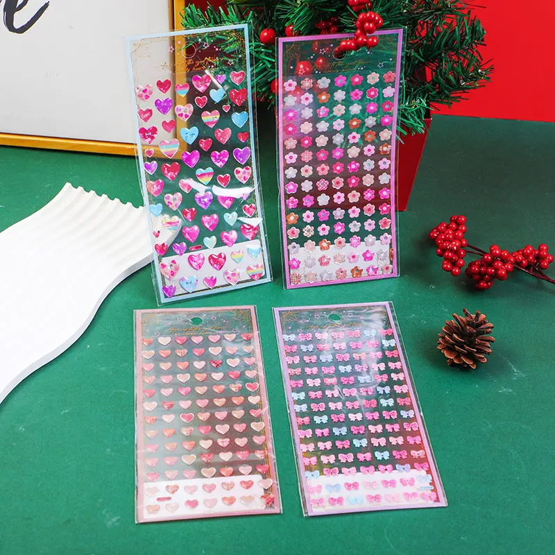 Hot stamping crystal sticker