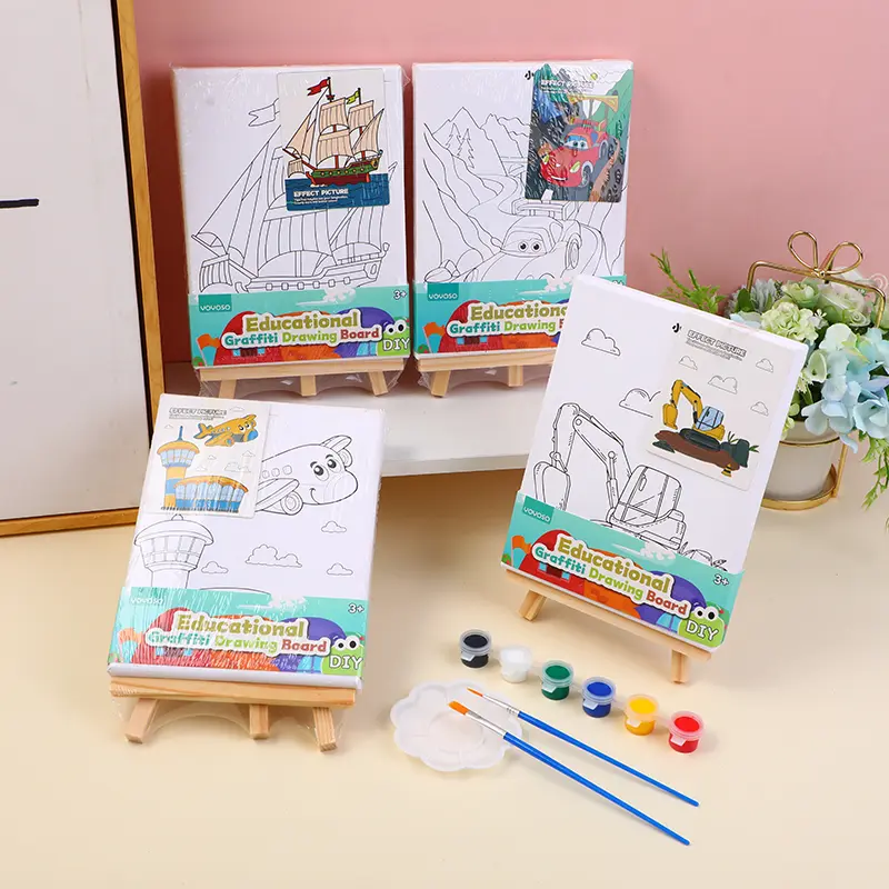 Educational DIY graffiti small drawing b