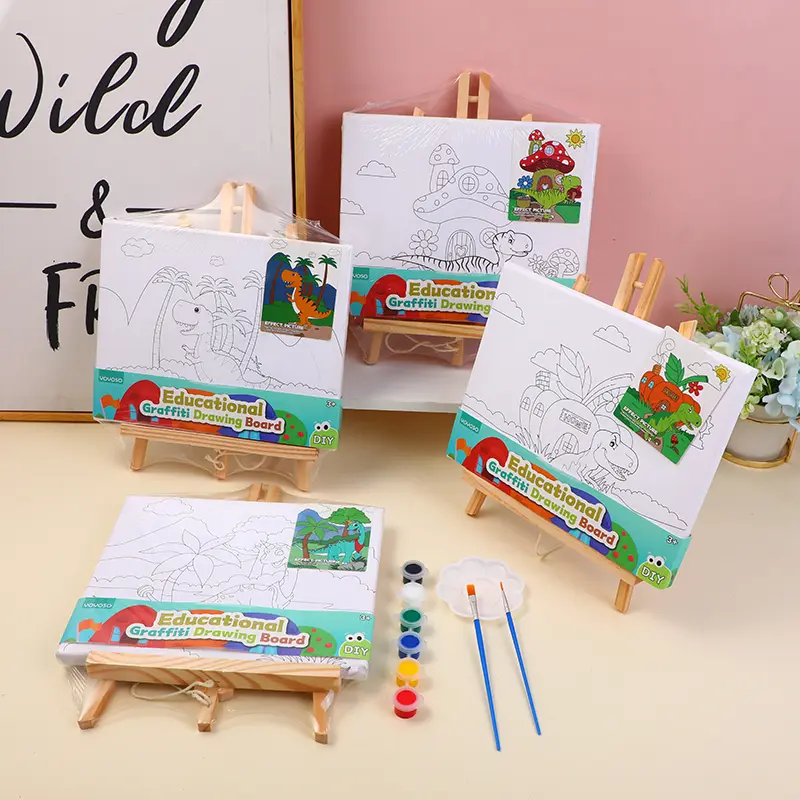 Educational DIY graffiti horizontal draw