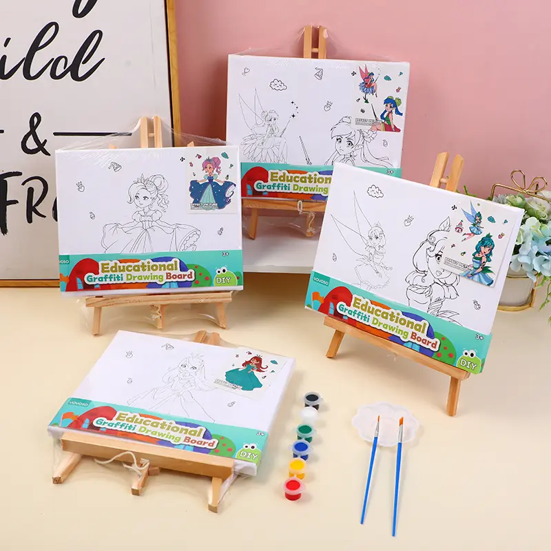 Educational DIY graffiti horizontal draw
