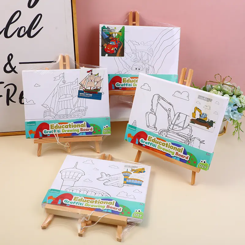 Educational DIY graffiti horizontal draw