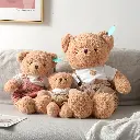 Caddy couple bear with 3# pants plush do