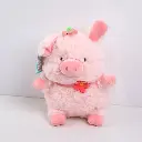 Cute sitting piggy plush doll-45cm