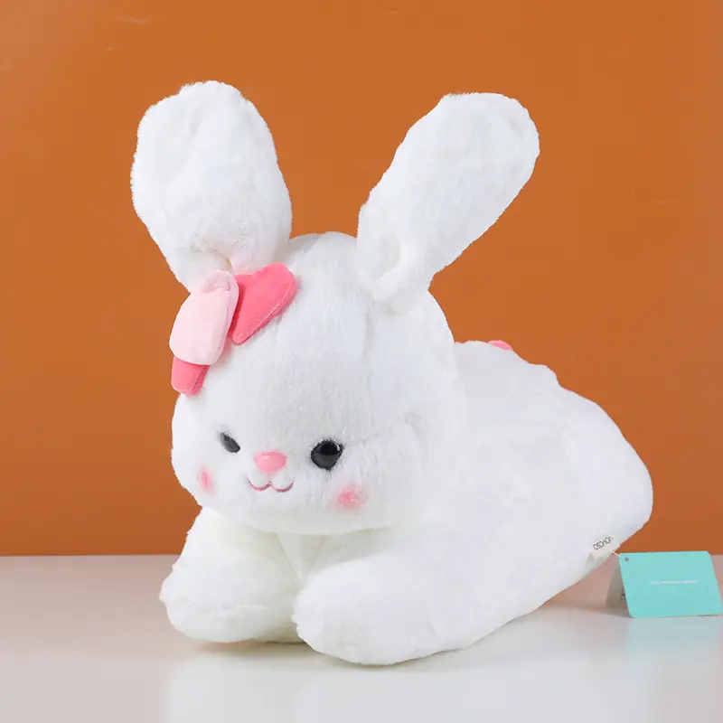 Lying prone sweet girl rabbit doll -50cm