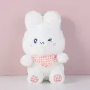 Orange scarf rabbit doll-20cm