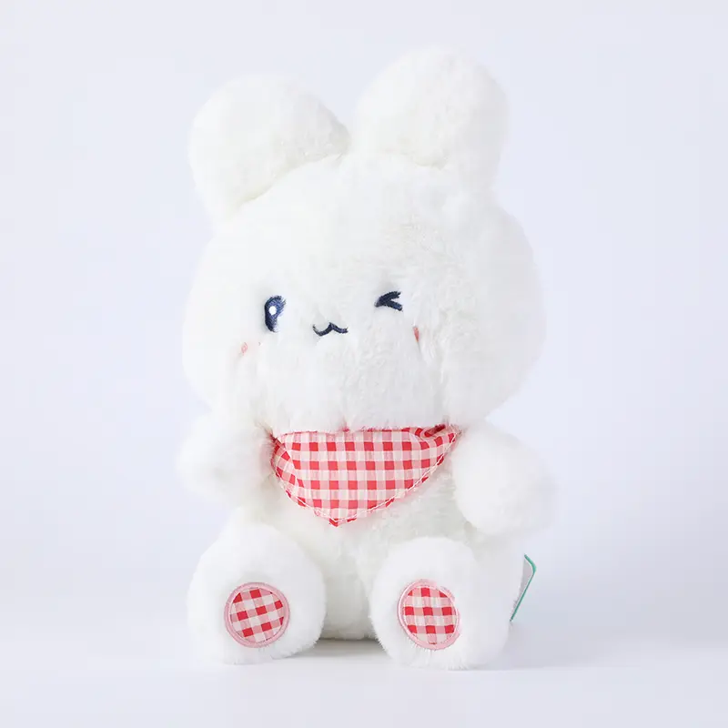 Red scarf rabbit doll-20cm