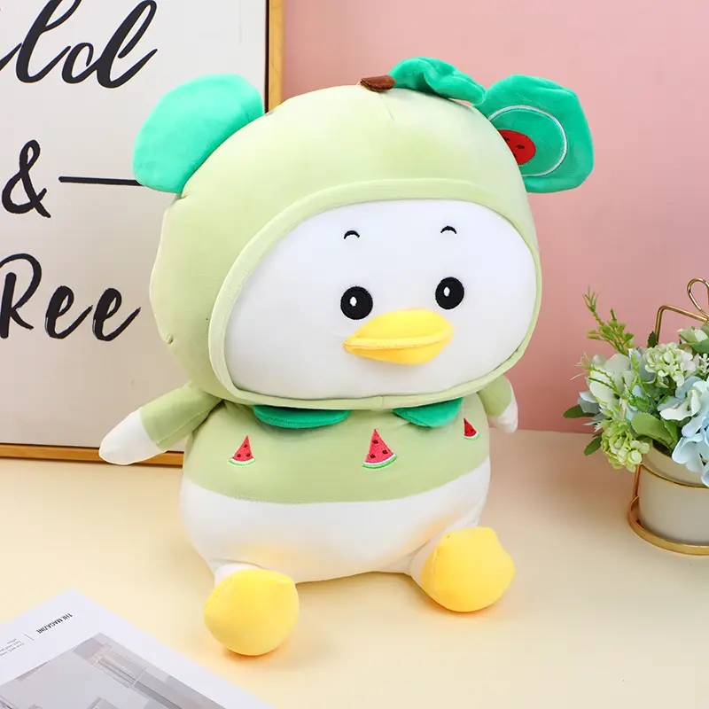 Sitting cartoon watermelon fruit pullove