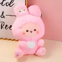 Sitting fruit series green doll 32cm pin