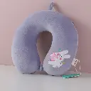Sweet rabbit series U-shaped pillow-purple