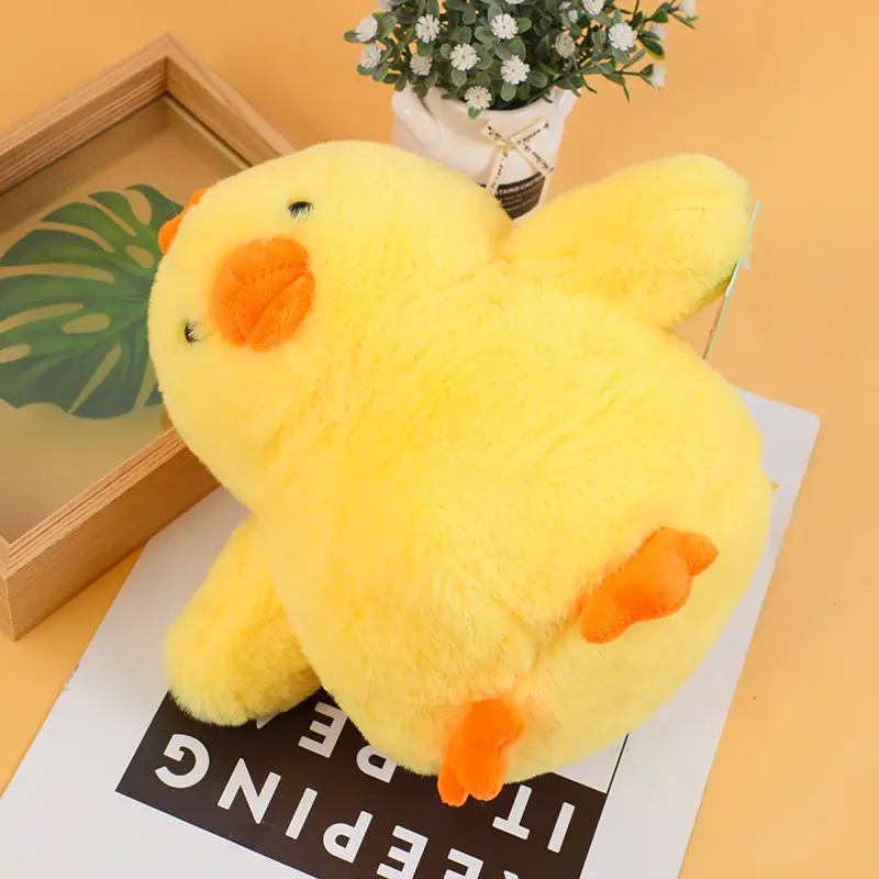 Yellow little chicken plush doll-20cm 