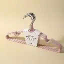 8 clothes hangers-Pink