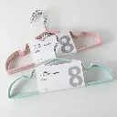 12 Inch shoulder protector dipping plastic hanger for children 8pcs