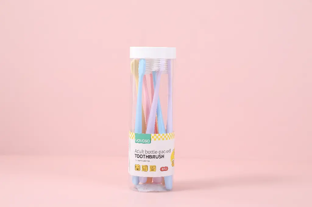 Adult bottle-packed toothbrush 8pcs