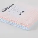 Double layer yarn-dyed square towel 2pcs