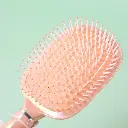 One-horned series colorful round comb-pink