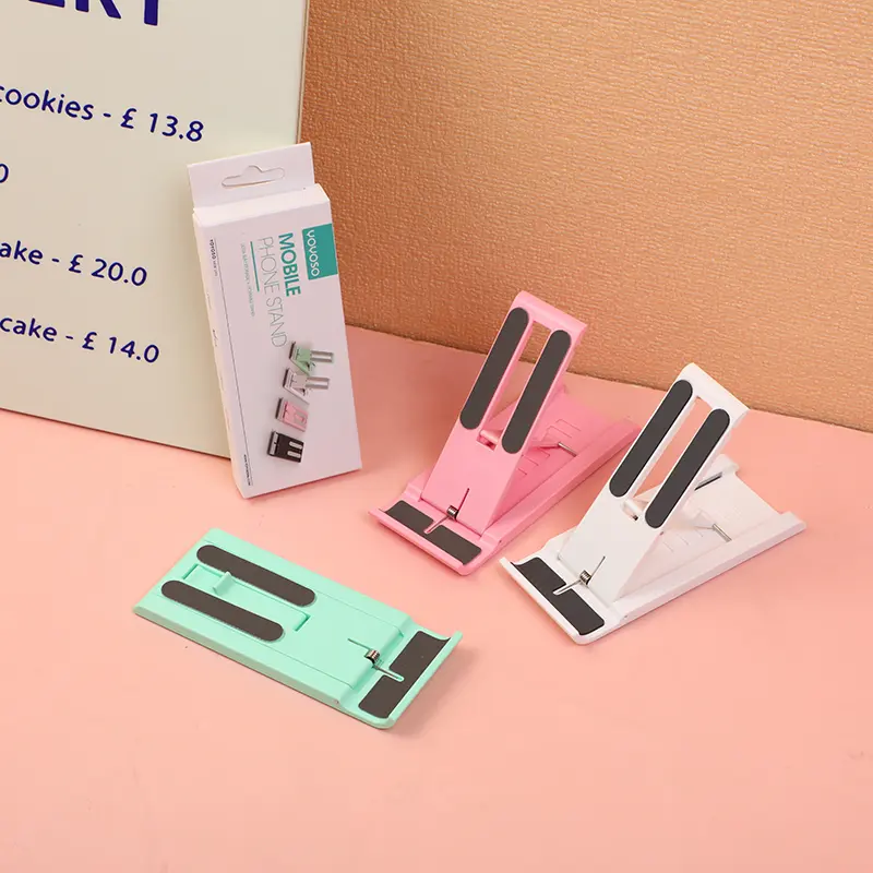 Portable desktop phone holder