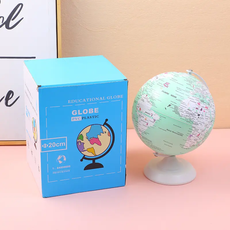 Macaron color lacquered globe 20cm