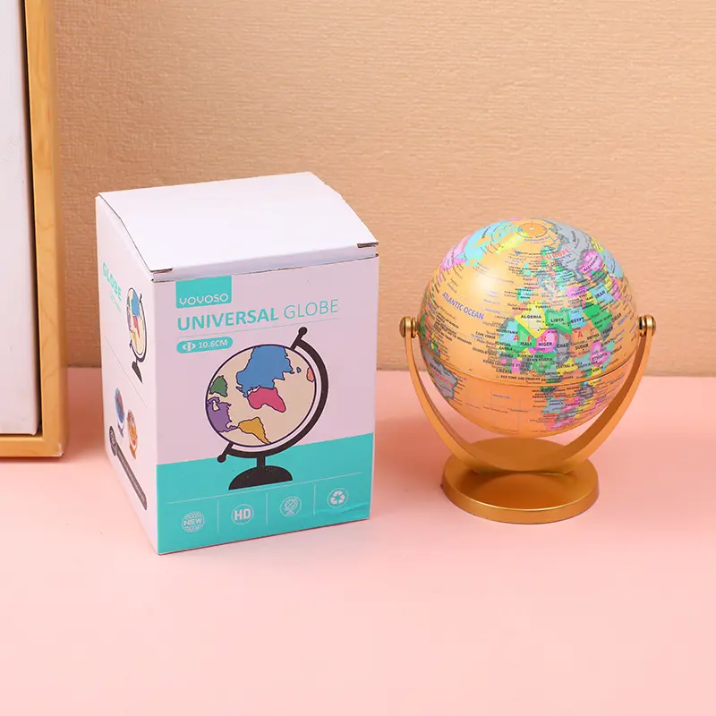 English universal globe 10.6cm-gold