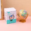 English universal globe 10.6cm-gold