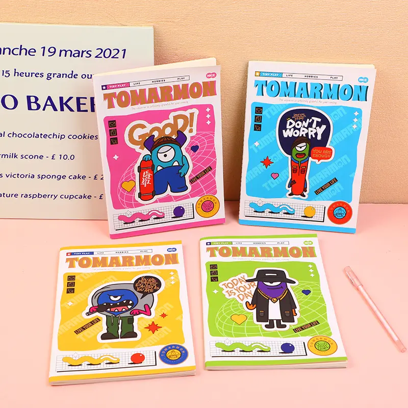 TOMARMON series suture notebook B5 (2pcs pack)-horizontal line pages 30 sheets