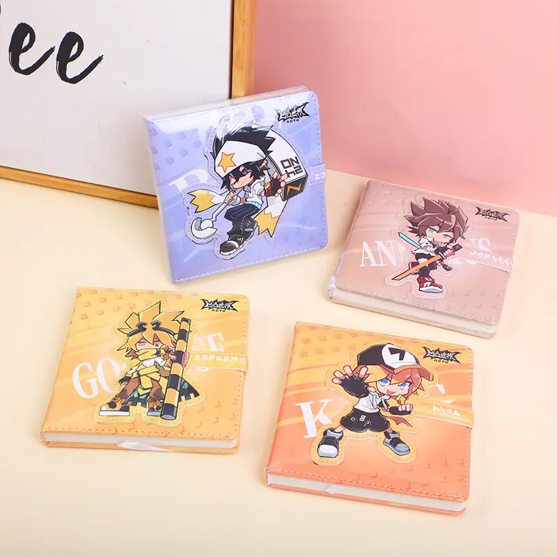 AOTU World-Square magnetic buckle notebook-colored inner pages