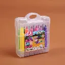 12 colors TOMARMON Series 209 Bold Rod Large Capacity Watercolor Pencils with St