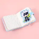 AOTU World-Mini square magnetic buckle notebook-colored inner pages