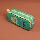TOMARMON series pencil case with double zipper-green