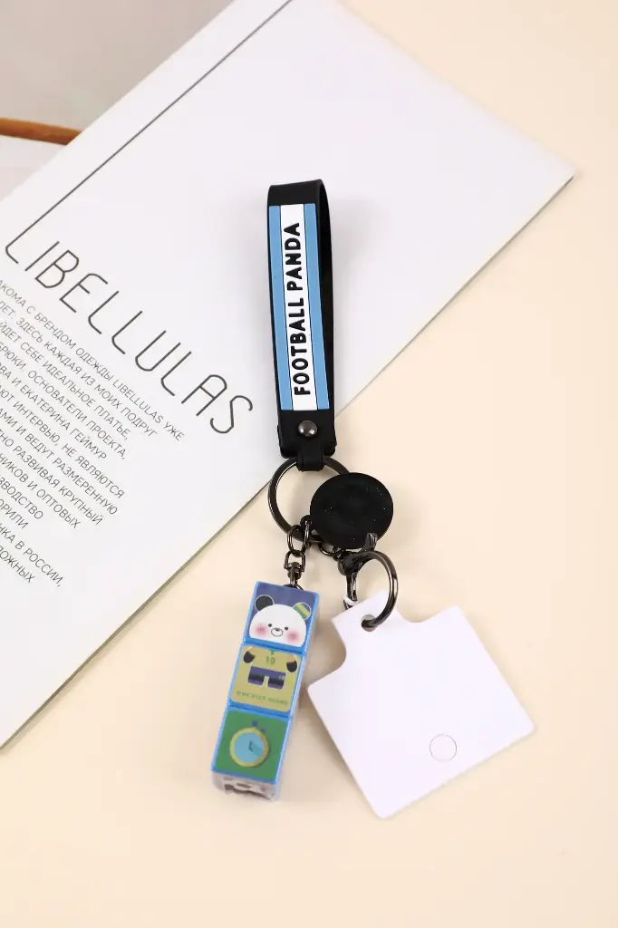 Cute animal magic cube key chain