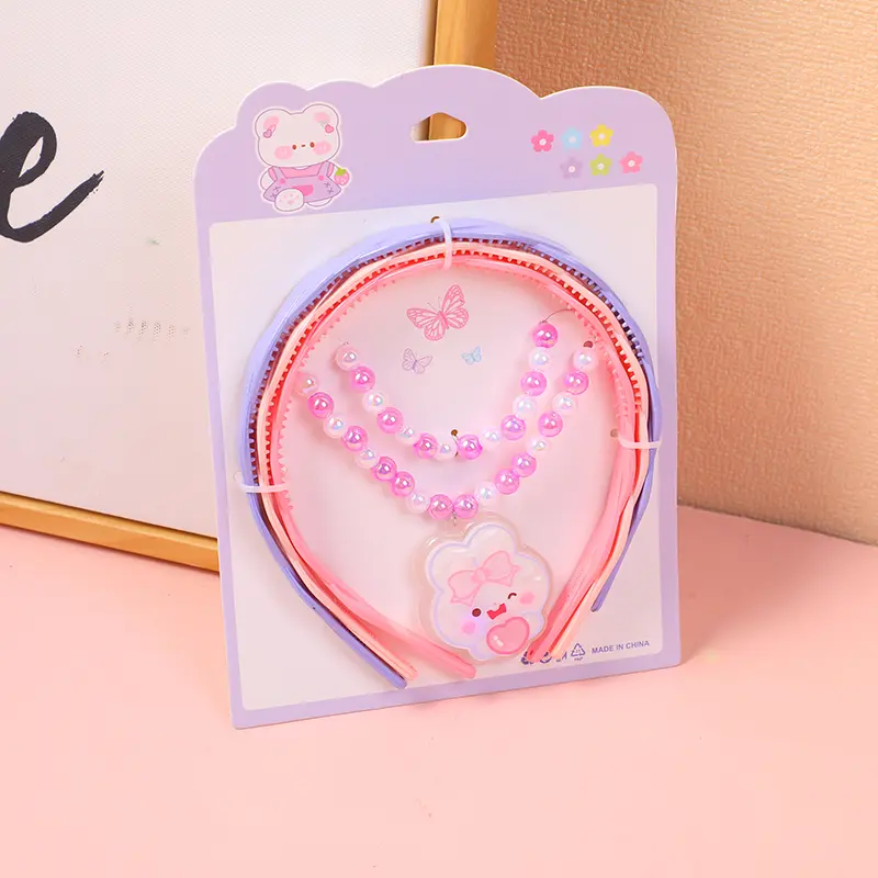 Cartoon children's hair accessories combo set-12