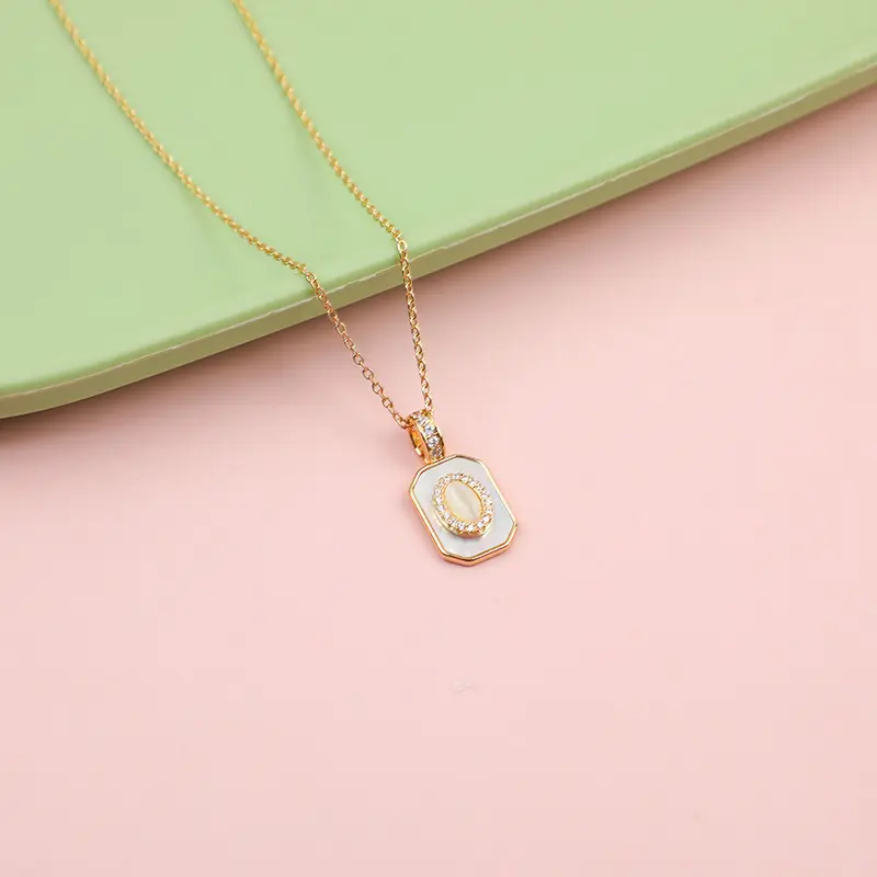 Simple fashion choker necklace-8