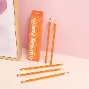 Orange HB pencil with box-12pcs
