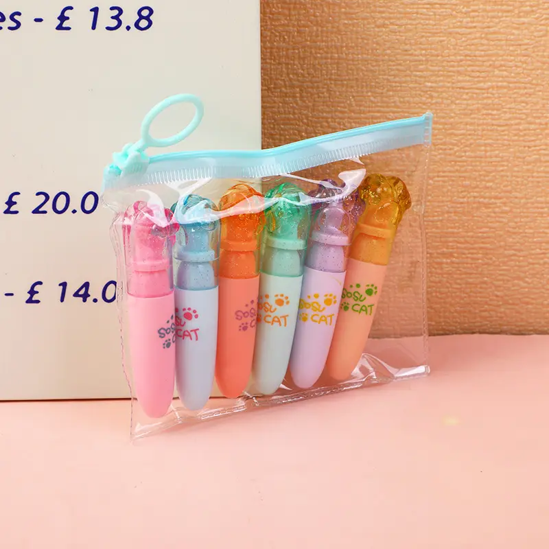 Cat's Claw Highlighter 6PCS