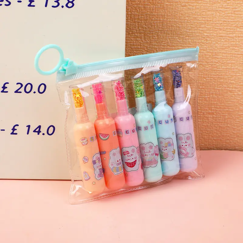 Wine Bottle Highlighter 6PCS