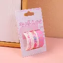 Flipped washi tape 3pcs