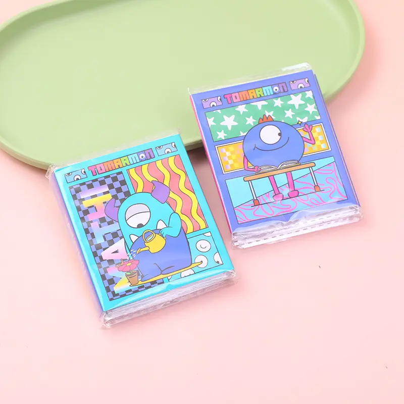 TOMARMON series sticky notes set-red and blue